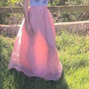 Pink Long Skirt💞